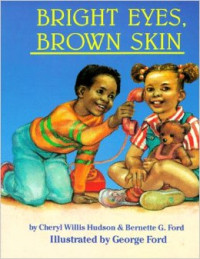 Image of Bright eyes, brown skin